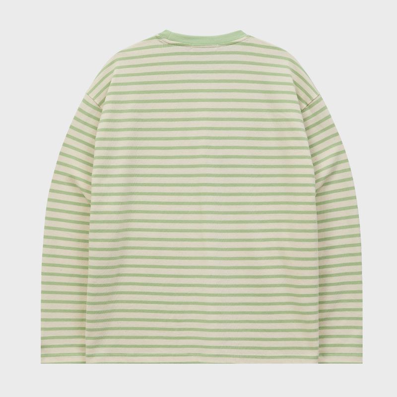 Stripe Multi Long Sleeve T-shirt