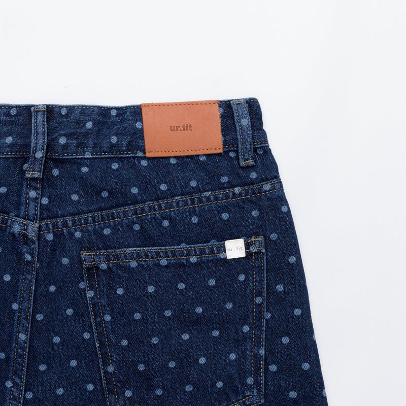 DARK BLUE DOT DENIM PANTS code 21100