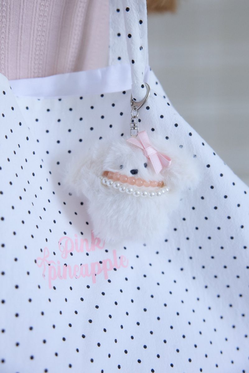 PINK PINEAPPLE(ピンクパイナップル)の「CUDDLY PUPPY KEYRING(Toys/Key Holders)」