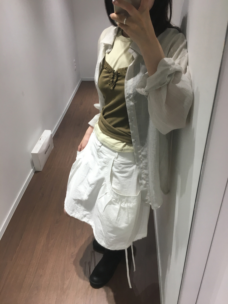 Portia Pumpkin Skirt (3color)