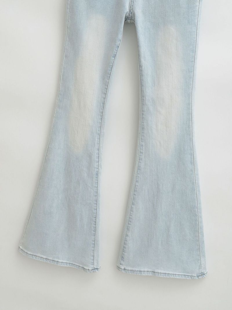 Selin Ribbon Bootcut Jeans