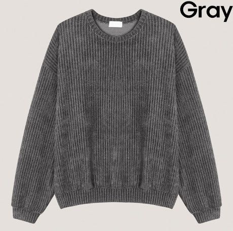 Tachy Velvet Knit Sweatshirt