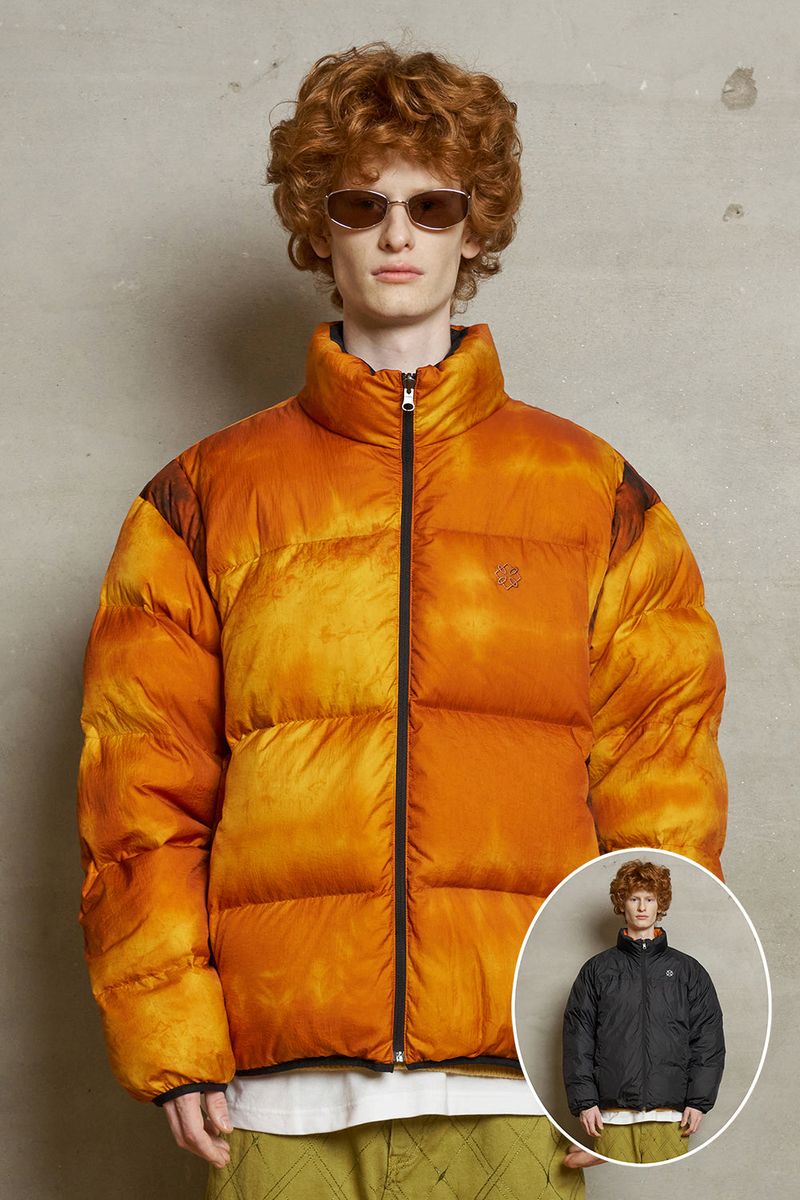REVERSIBLE DOWN JACKET