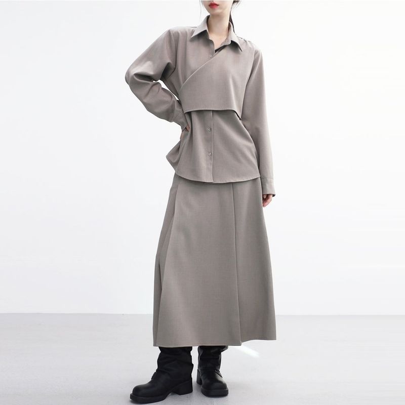 NONCODE（ノンコード）の「Full wrap angel shirt（Tops）」