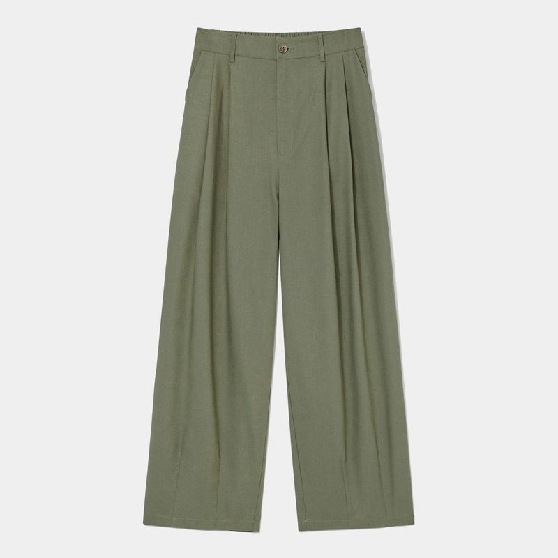 OWN Hello linen two-tuck pants (5 colors)