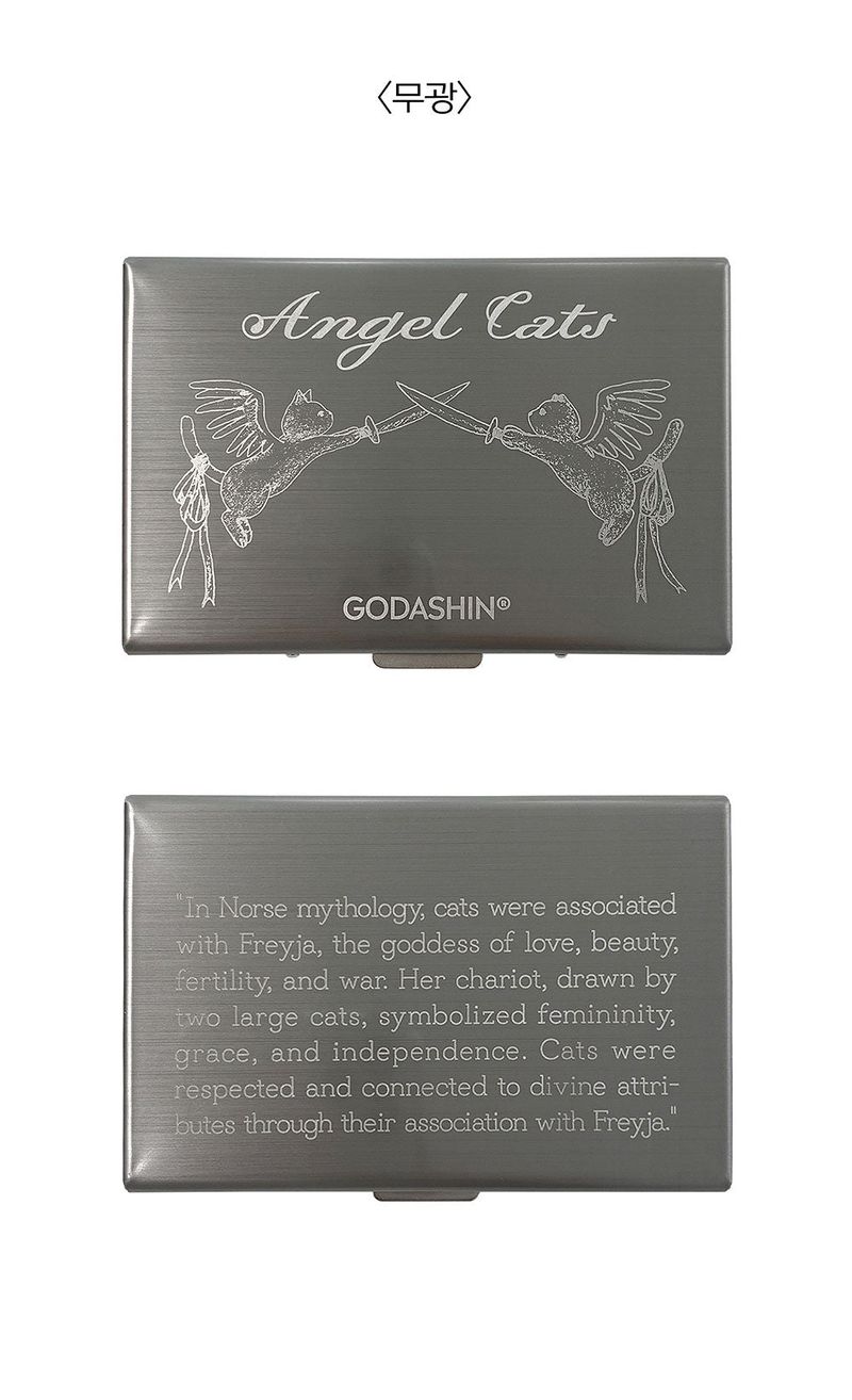 GODASHIN Angel Cats Accordion Wallet