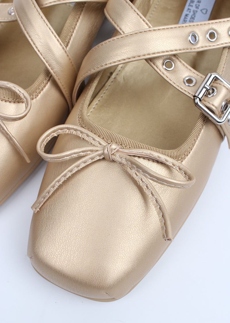 BELT FLAT MARY JANE SHOES