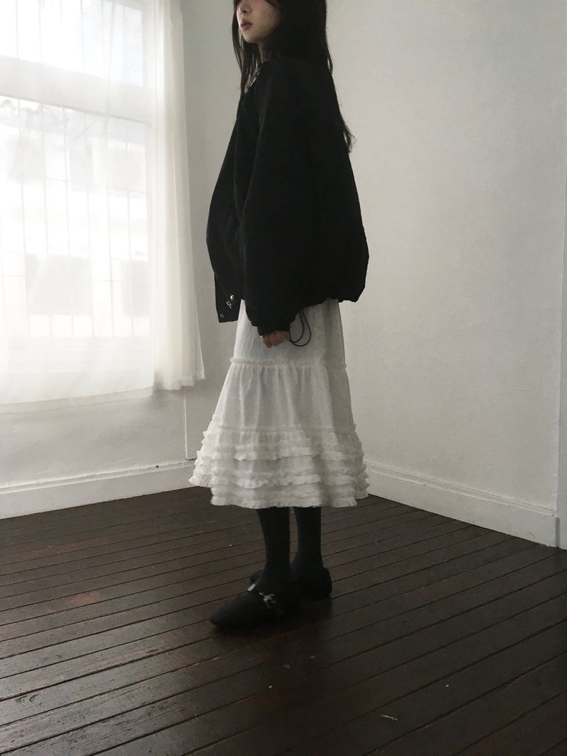 Flare Frill Skirt