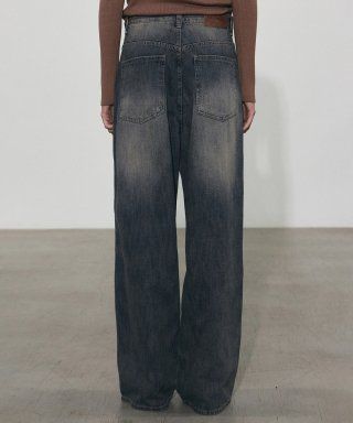 NEWTRO WASHING WIDE PANTS_BLUE