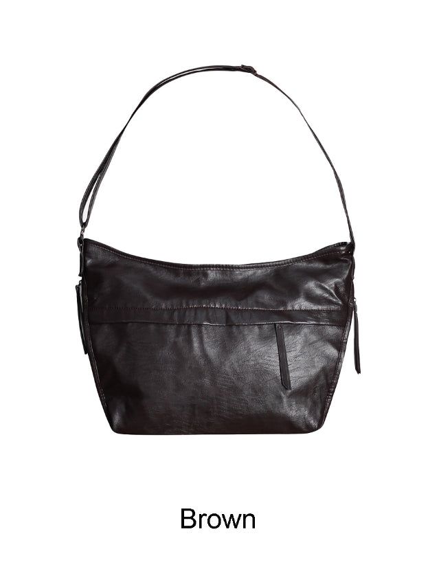 Debes Leather Crossbody Bag