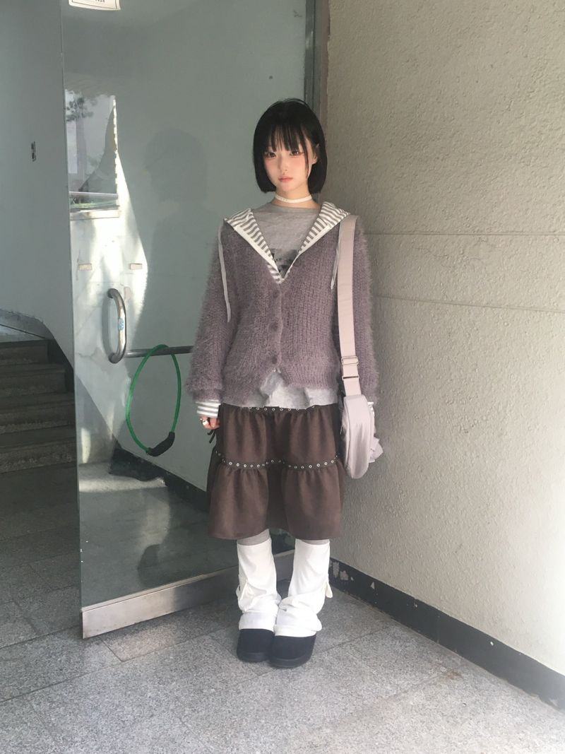 ner.ui.bin（ノエビン）の「アイレットティアスカート（スカート）」