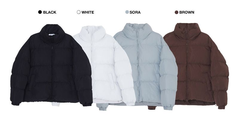 [UNISEX] Smore string overfit short padding (4 colors)