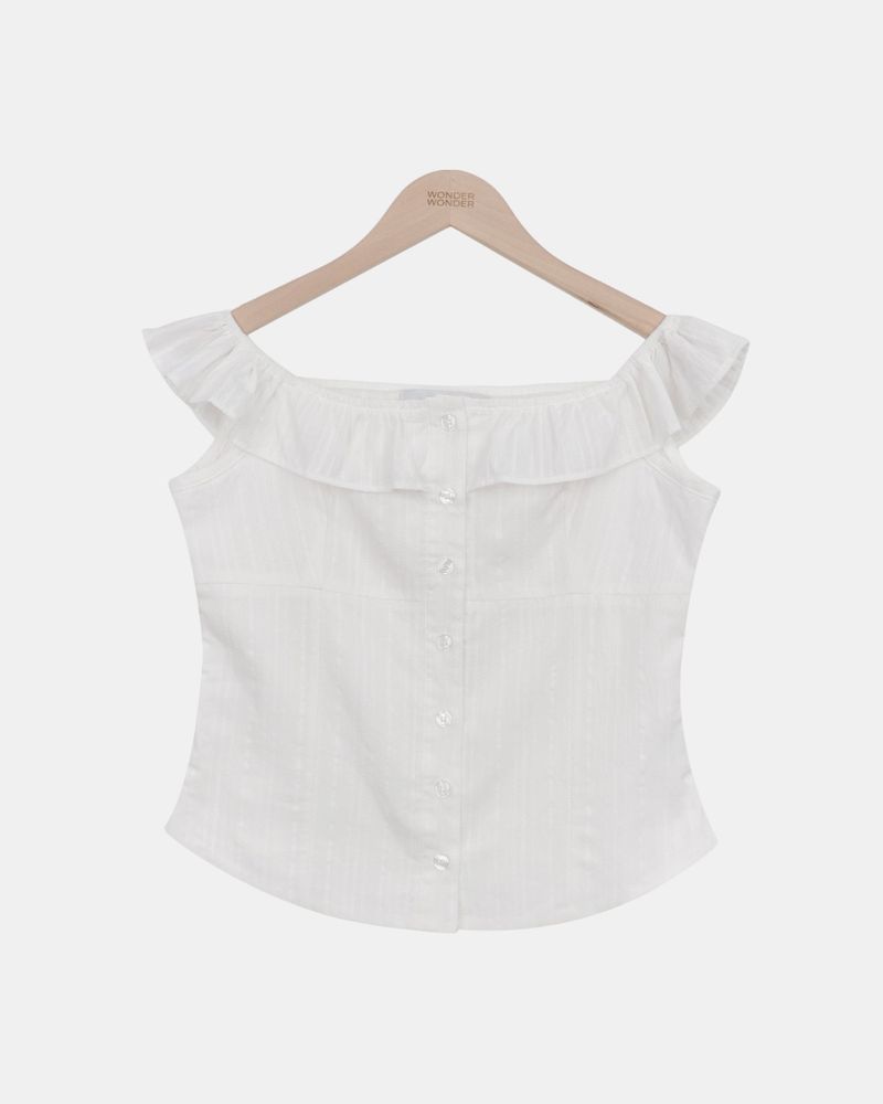 Rerang Frill Off-Shoulder Blouse