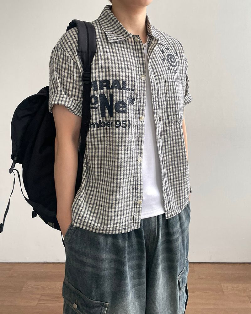 Crew Check Short Sleeve Shirt