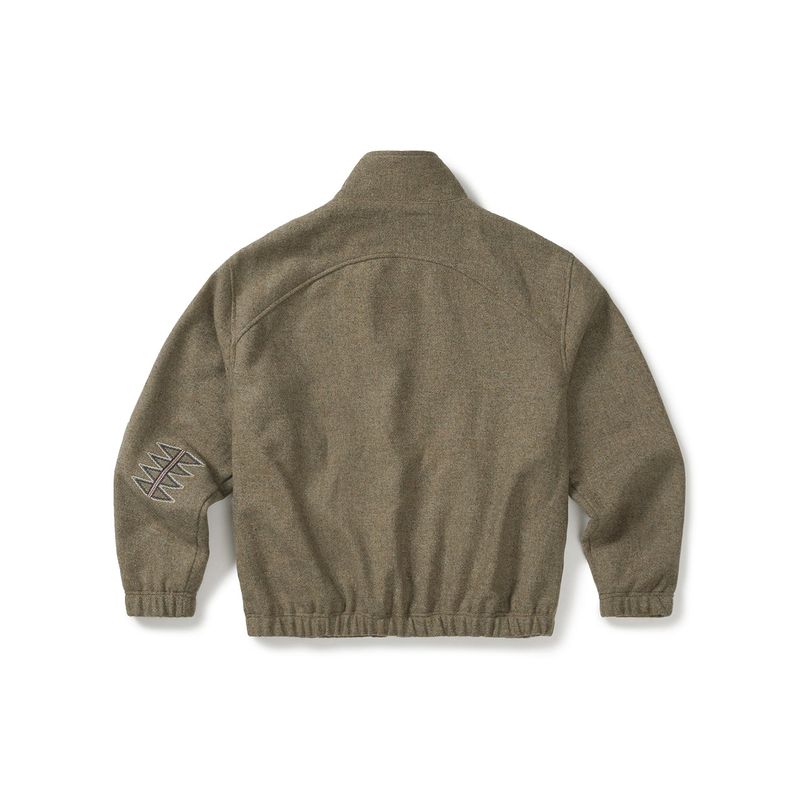 Machete wool blouson / Taupe melange