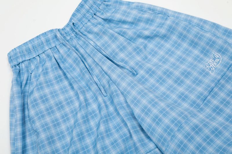Check Balloon Shirring Pants 232008614