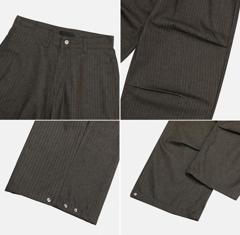 No.1524 herringbone snap PT (3color)