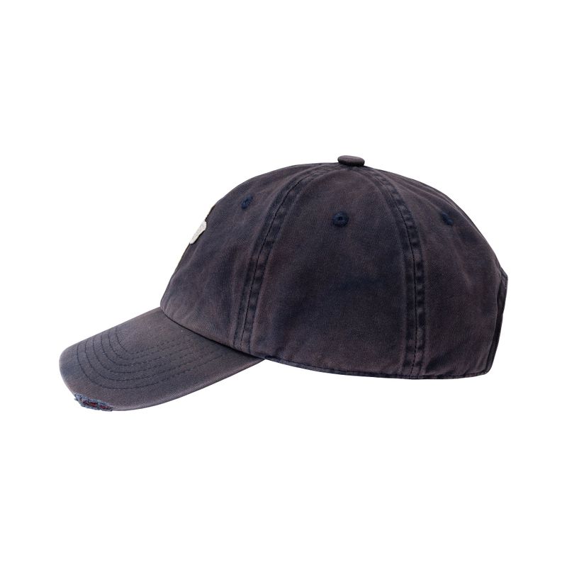 TWILL FADED RANDOM STITCH EMBROIDERY PATCH WASHED BALLCAP