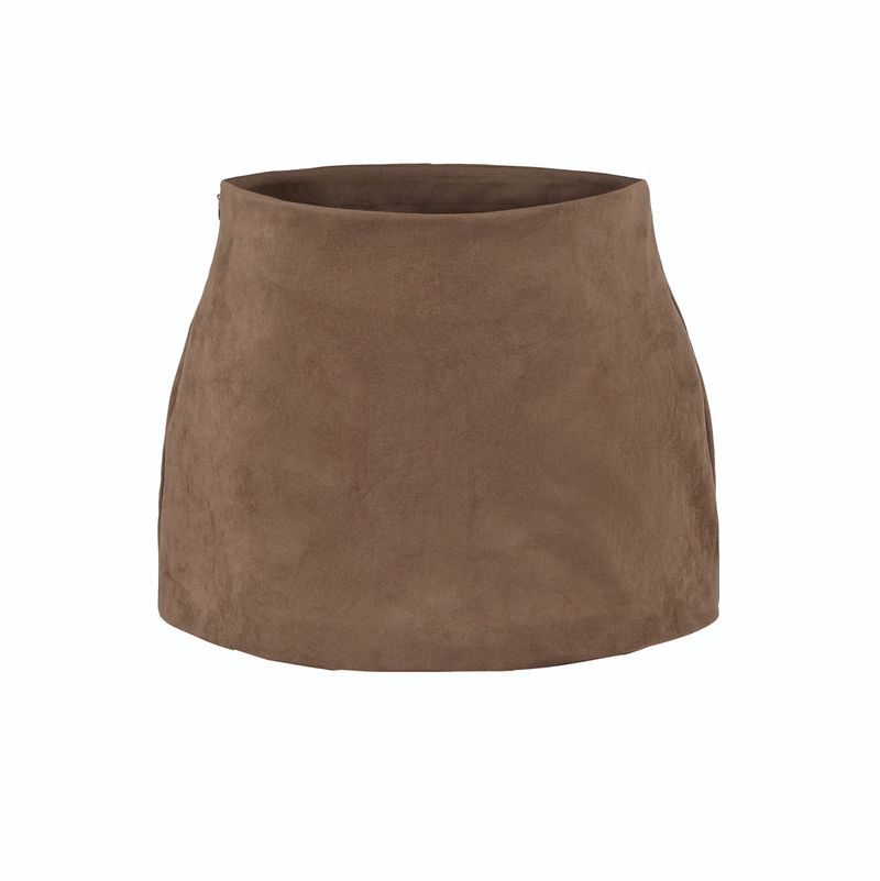 Nina Suede Mini Skirt