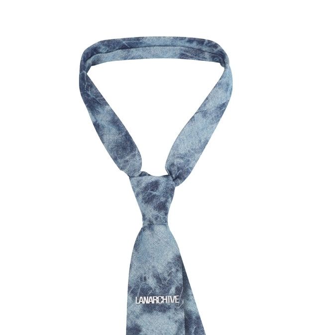 [LAN ARCHIVE] Tie Dye Washing Denim Tie