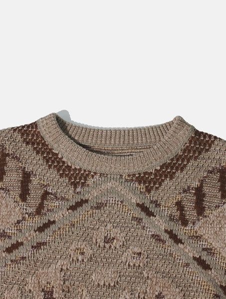 Lion Vintage Knit Long Sleeve T-shirt