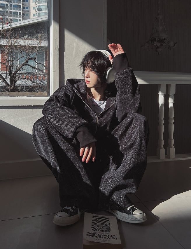 Dets stripe two way pants