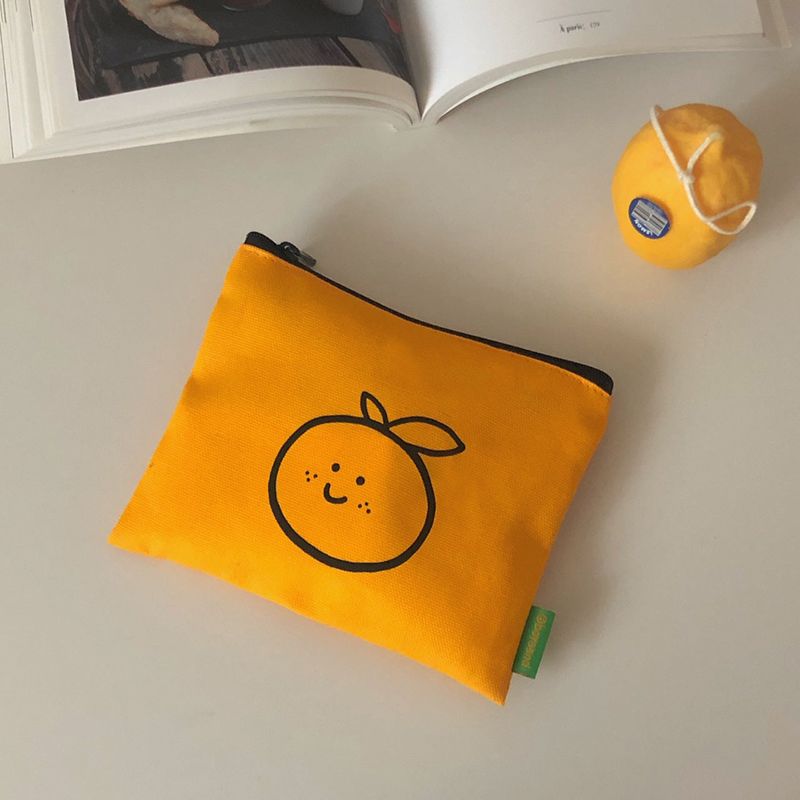bora and(ボラアンド)の「Tangerine pouch&bag (Yellow)(Smartphone Accessories)」