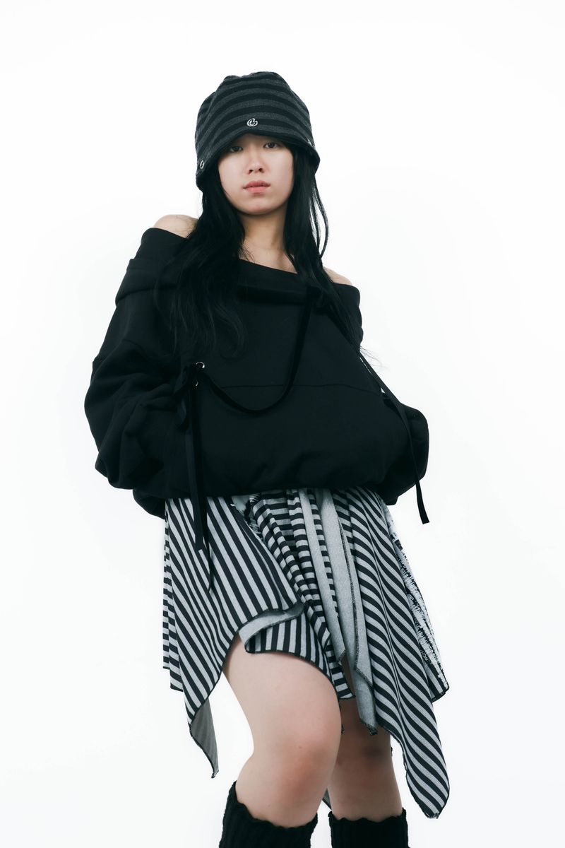 tie layered skirt
