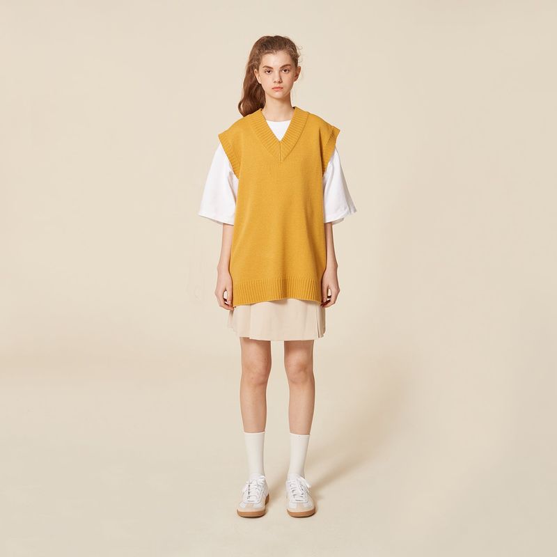 BLONDNINE(ブロンドナイン)の「Vネックニットベスト(トップス)」