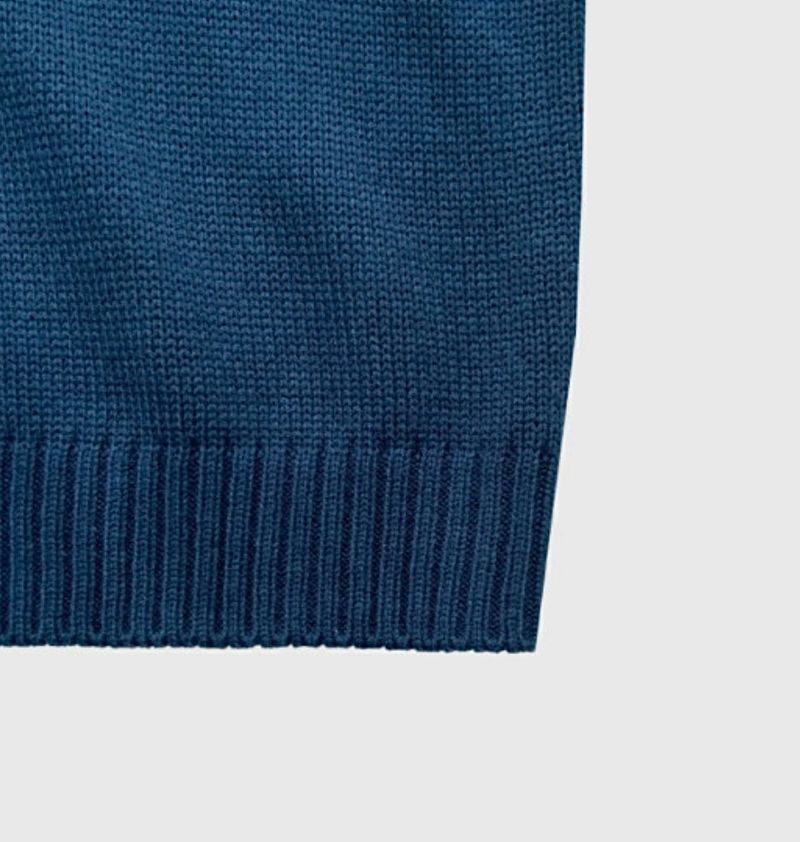 MOCA ROUND BUTTON KNIT(6COLOR)