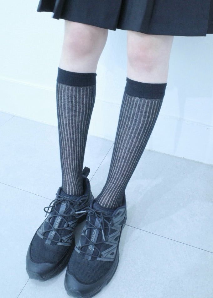 myorang(ミョラン)の「See-through loose knee socks (3color)(Fashion Accessories)」