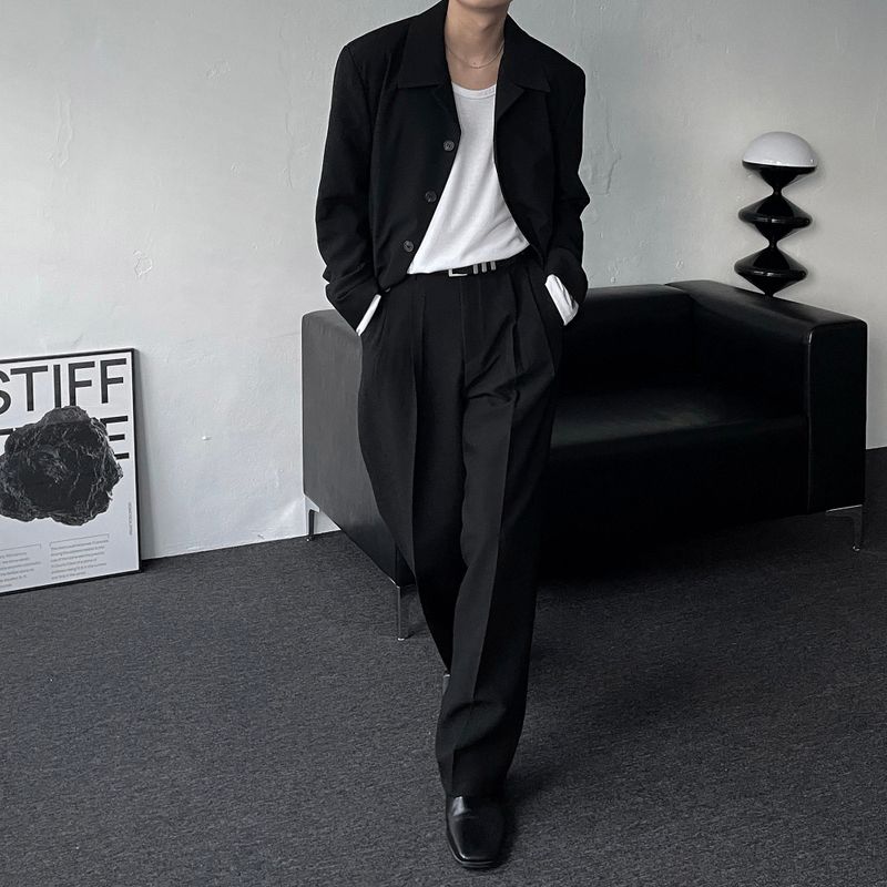 CR Camille Two-Tuck Wide Pants (2 colors)
