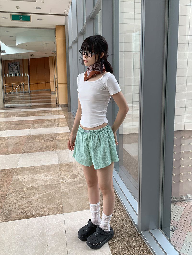 MODAL U-NECK TEE (4C)