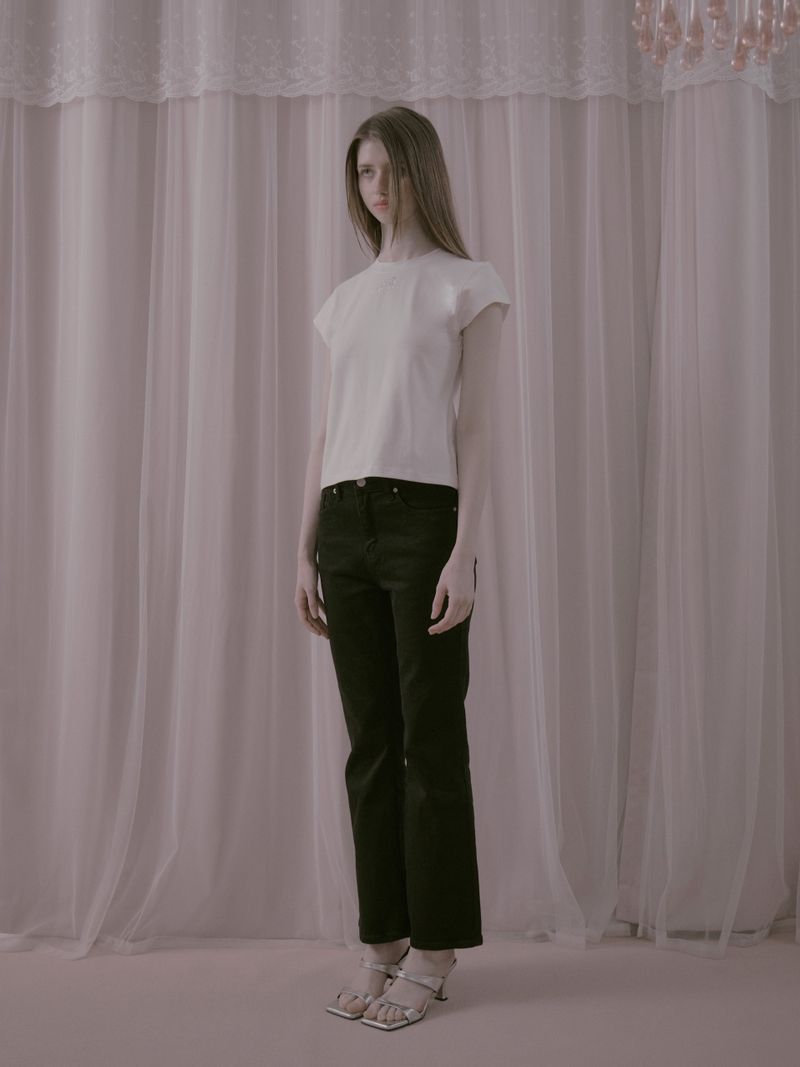 Rose Hotfix T White