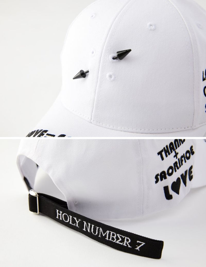 LOVE SACRIFICE ball cap_White