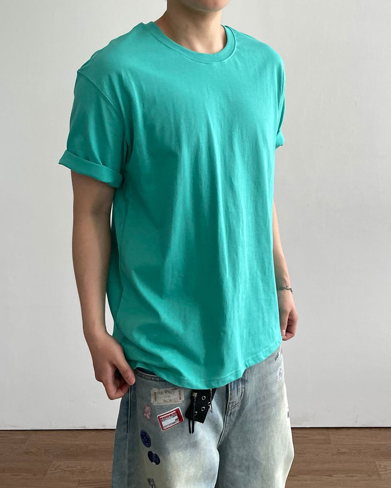 Punch Eyelet Short Sleeve T