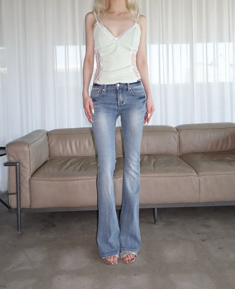 Pastel Mint Lace Sleeveless