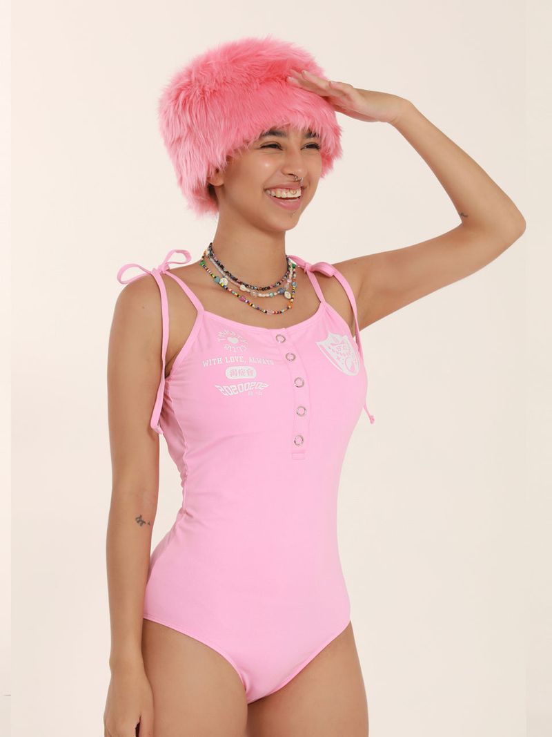Thirsty Club（サースティー クラブ）の「Athlete swimsuit - Pink（Swimwear）」