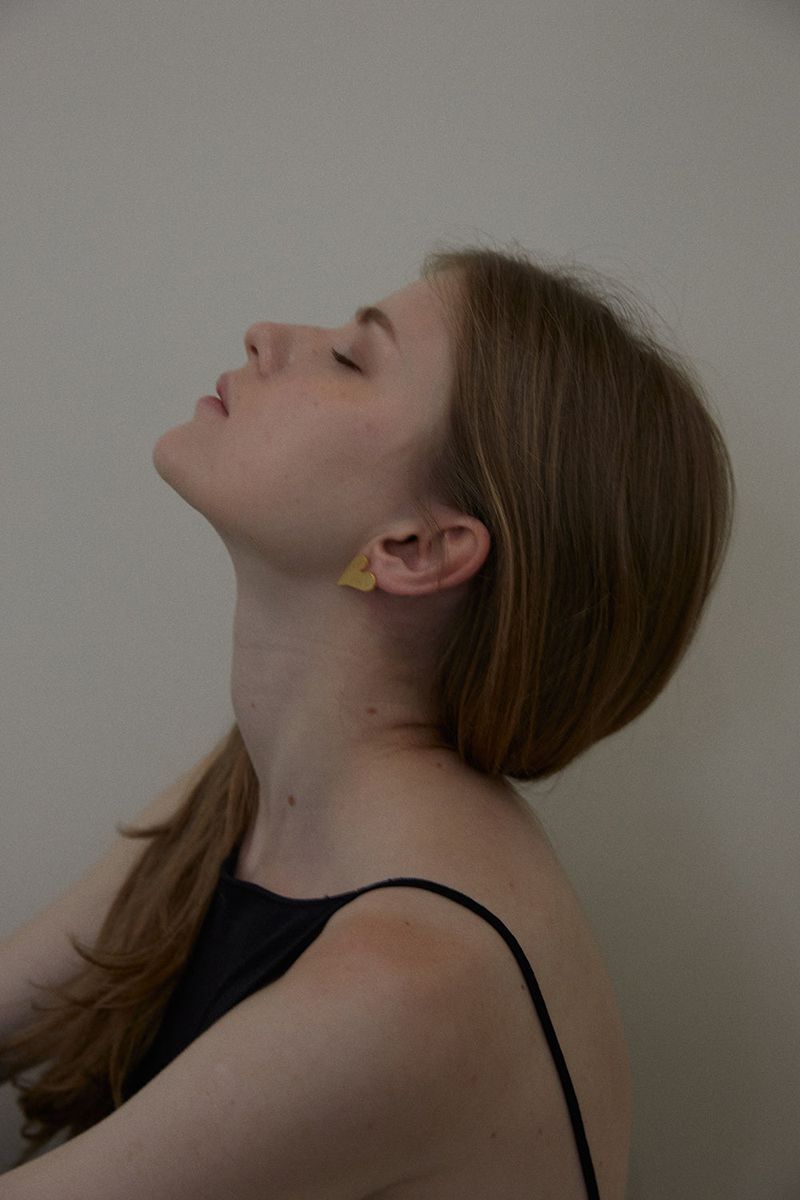 harsh things*2 earring [GOLD]