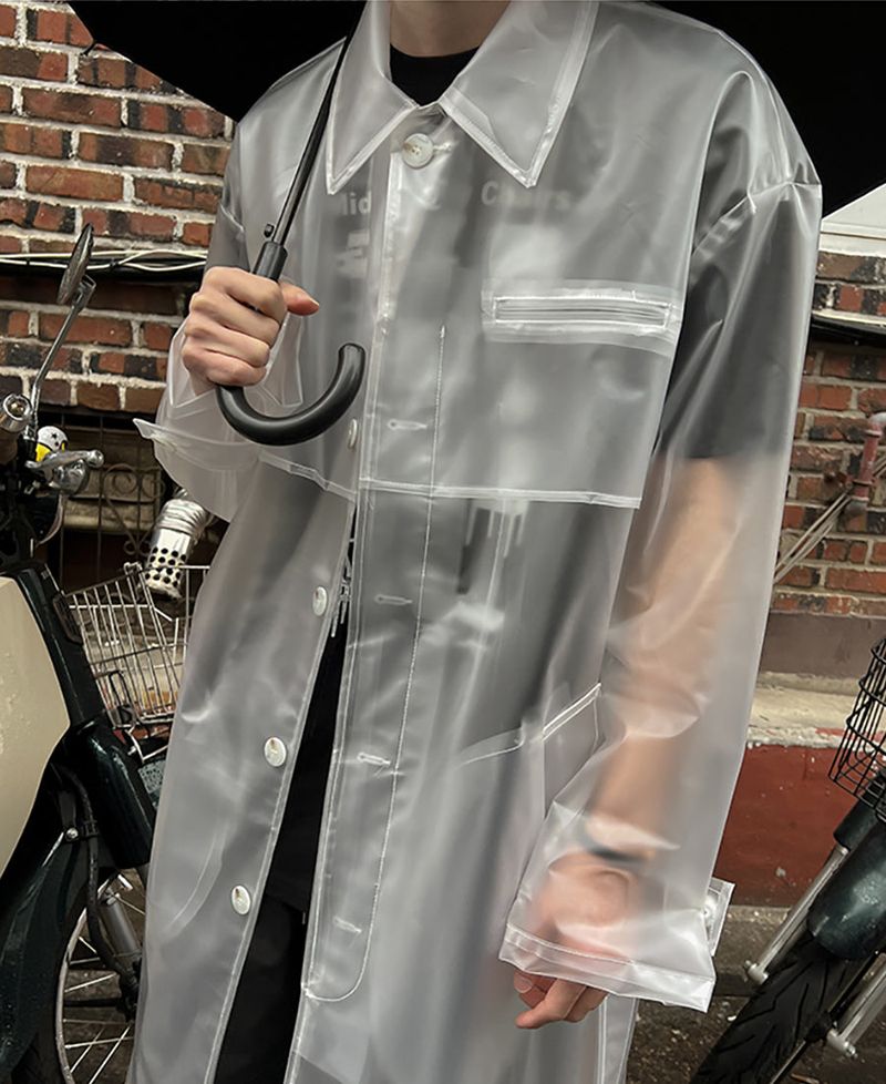 雨の日にはレインコート
