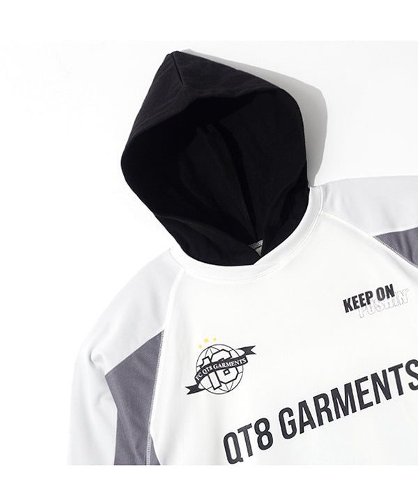 OC 3R Soccer Layered Hoodie Jersey (Ivory)