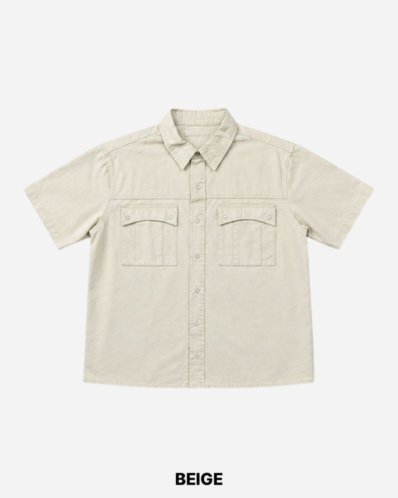 Drif Dyeing Short Sleeve Shirt