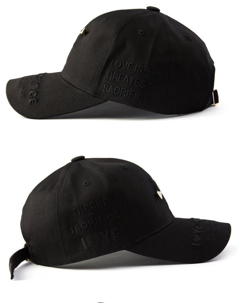 LOVE SACRIFICE ball cap_Black