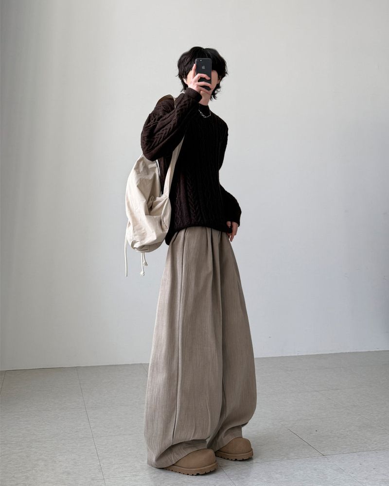 Scone Wool Cable Knit