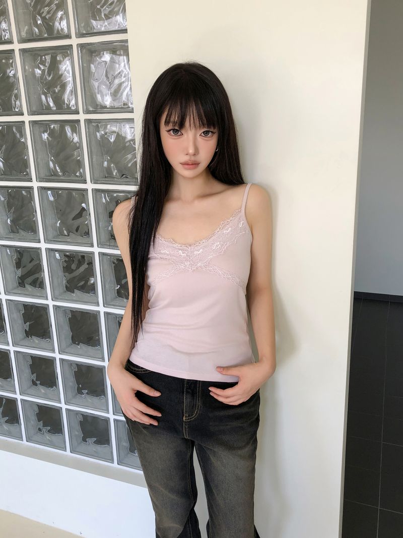 Phi Lace Sleeveless Top