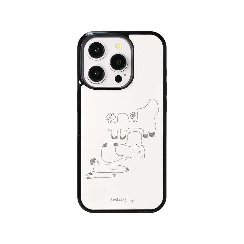 amazing day（アメージング デイ）の「[made] animal puzzle (epoxy bumper case)（Smartphone Accessories）」