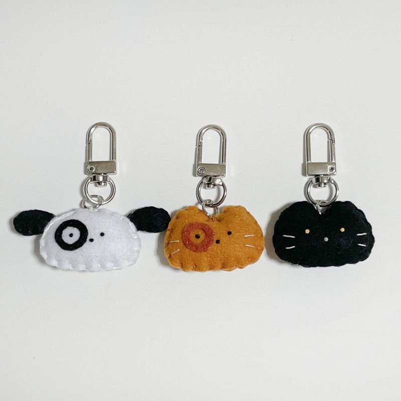 [MADE] Meow Cheese Cat Key ring