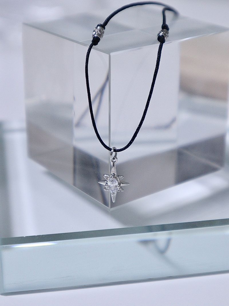 starlight crystal string necklace