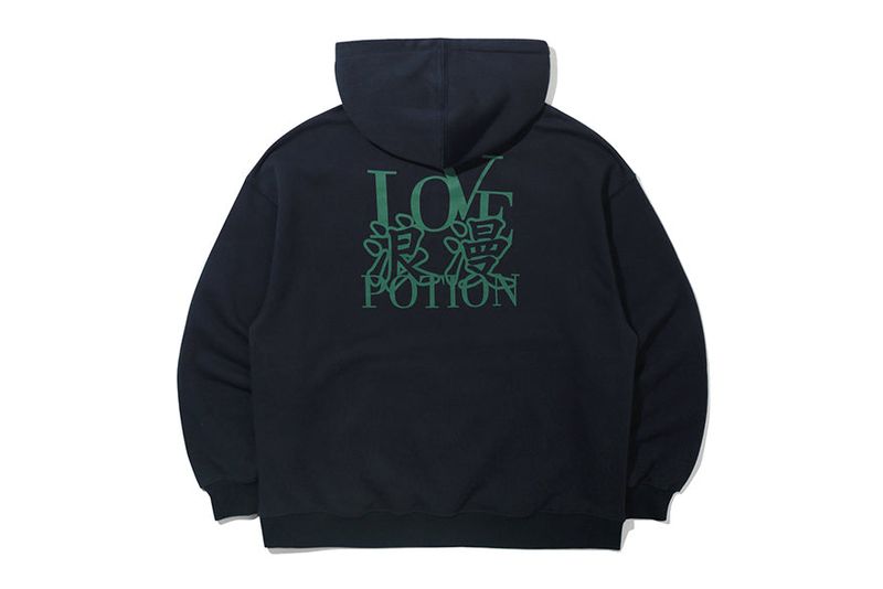 LOVE HOODIE_NAVY