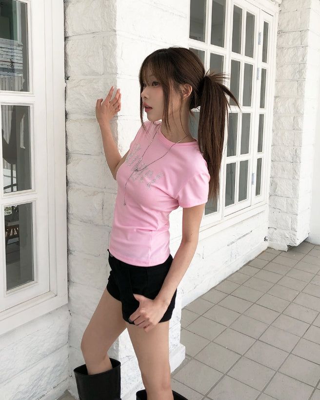 Angel Hotfix Slim Short Sleeve